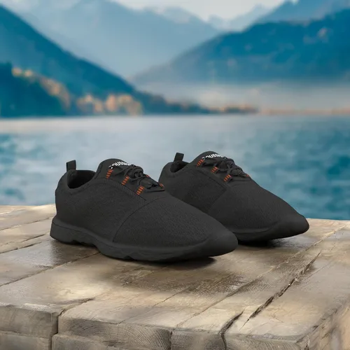 Vista 3 de DOUSSPRT Zapatos acuáticos deportivos de secado rápido para mujer Todo negro