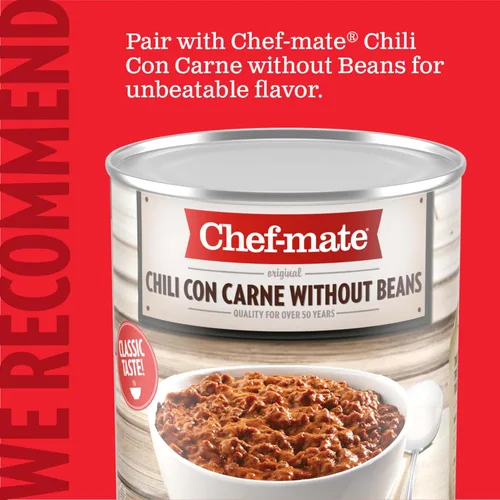 Vista 8 de Chef-mate Salsa básica de queso cheddar, comida enlatada para macarrones con queso, 6 libras 10 onzas (#10 lata a granel)
