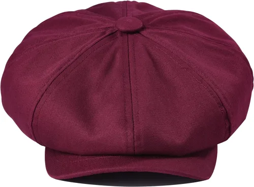 Vista 3 de BOTVELA Gorra plana de Newsboy para hombre, 100% algodón, Gatsby Ivy Golf Cabbie Hat