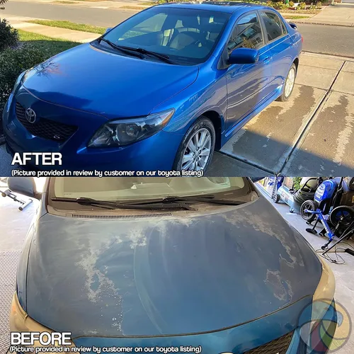 Vista 2 de American Touch Up Pintura compatible con Nissan 2017-2021 EBL Freezer Burn Metallic Pintura - Base/Clearcoat