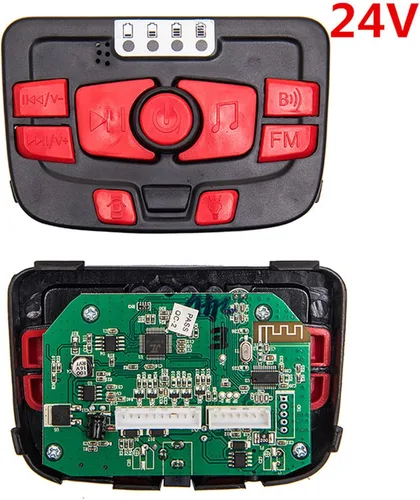 Vista 2 de jiaruixin - Panel central de PCB multifunción para niños, 24 V, placa de circuito impreso, control de placa base, sistema de operación