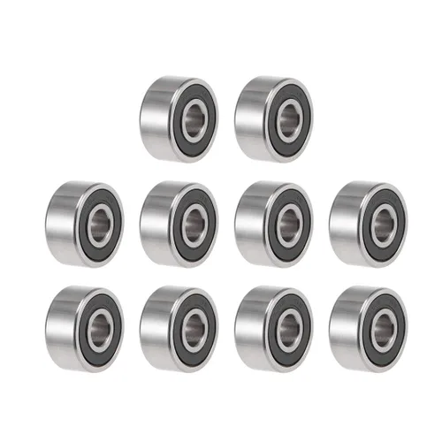 Vista 15 de uxcell 1616-2RS Rodamiento de bolas de ranura profunda Rodamientos de palanca Z2 sellados de 1/2 pulgadas x 1-1/8 pulgadas x 3/8 pulgadas, 10