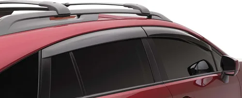 Vista 2 de Subaru Deflectores de ventana lateral genuinos 2013 a 2017 Crosstrek 2012 a 2016 Impreza Wagon E3610FJ660 OEM