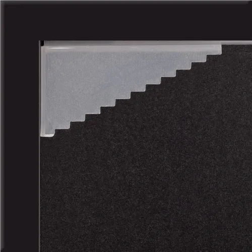 Vista 7 de Gallery Solutions - Marco de pared de madera negra de 14 x 18 pulgadas - Calidad premium - Soporte de pared rectangular - Diseño clásico para fotos