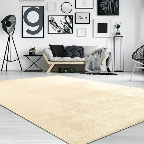 Vista 25 de Paco Home Alfombra suave en cobre acogedora alfombra antideslizante color sólido lavable, tamaño: 6'7" x 9'2" Marrón cobre