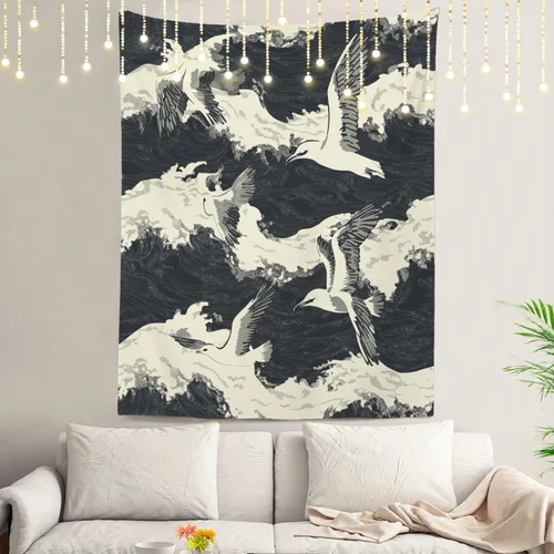 Vista 29 de Shrahala Brown Golden Tapestry, Lion Wall Hanging Hd Print Polyester Backdrop For Dorm Room Bedroom 30 X 40 In