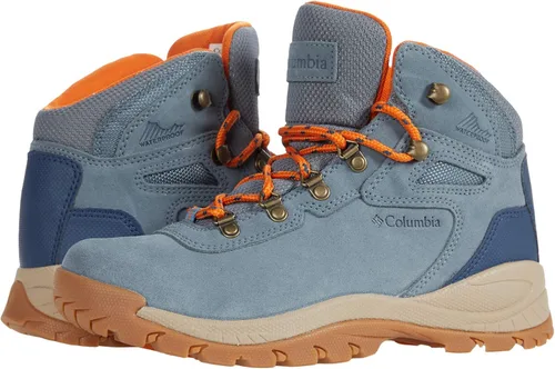 Vista 11 de Columbia Botas de senderismo discontinuas Newton Ridge Plus impermeables para mujer Alce/Montaña Rojo