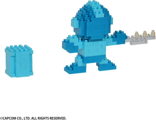 Vista 4 de Nanoblock - Mega Man, serie de colección de personajes de nanoblock
