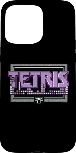 Vista 30 de Funda con logotipo de 8 bits para iPhone 11 Tetris