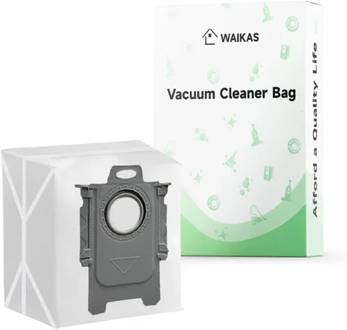 Vista 7 de WAIKAS Paquete de 6 bolsas de polvo E25 E28 para aspiradoras Eufy E28 Omni, E25 Omni y E20, accesorios de repuesto de gran capacidad