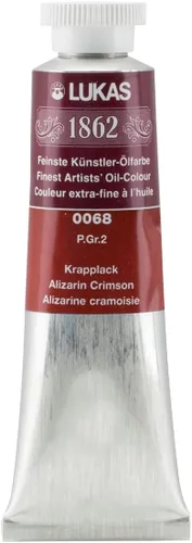 Vista 102 de Lukas 1862 Pintura al Óleo para Artistas Profesionales - Colores Tierra Amarillentos, 37 mL - Juego de 4 - Destacada Resistencia a la Luz, Sin
