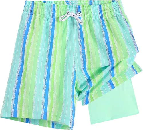 Vista 8 de APTRO Men's Swim Trunks with Compression Liner Bathing Suit Swimsuit
