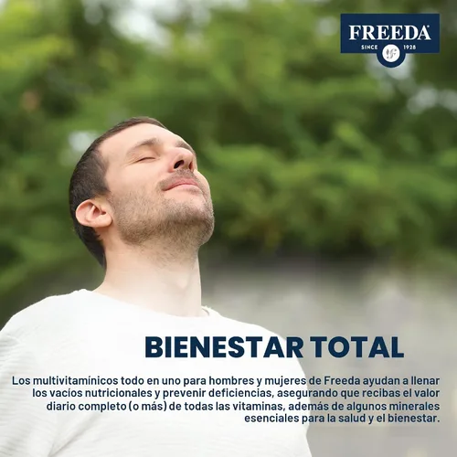 Vista 8 de FREEDA One Daily Multivitamínico sin hierro para hombres y mujeres, alta