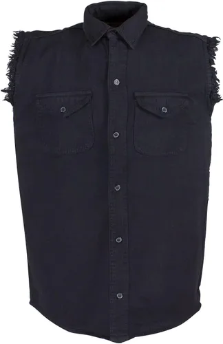 Vista 2 de Camiseta de manga corta de algodón para hombre, color negro