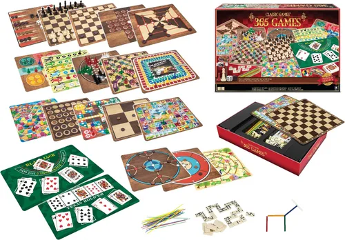 Vista 3 de Merchant Ambassador 365 Games Collection - Juego de mesa