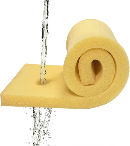 Vista 4 de FoamRush Cojín de espuma para tapicería de alta densidad de 0.5 x 22 x 22 pulgadas, color carbón, hoja de tapicería, acolchado de espuma, reemplazo