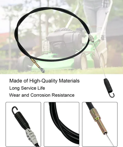 Vista 4 de Cable de control de empuje para John Deere cortacésped manual JS63 JS63C JS63E Scotts SP6211 SP6213 Reemplazar GX21047