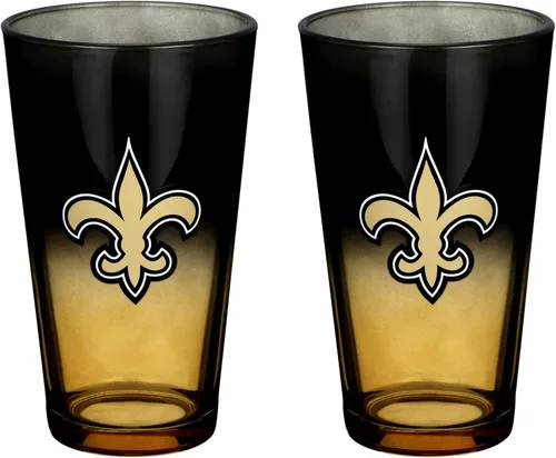 Vista 20 de The Memory Company Juego de 2 vasos con licencia de la NFL, diseño ombre, Philadelphia Eagles