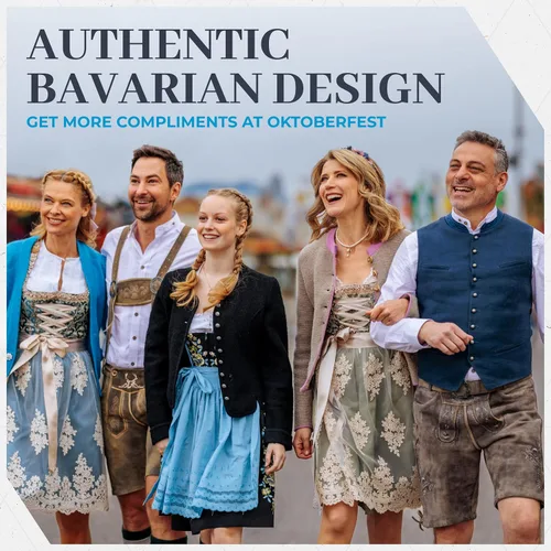 Vista 3 de BAVARIA TRACHTEN Lederhosen - Lederhosen alemán auténtico para hombre, traje de Oktoberfest, color marrón oscuro