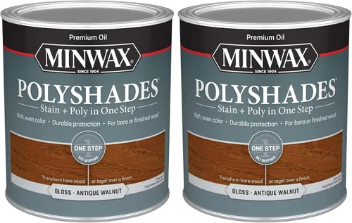 Vista 33 de Barniz Minwax 213104444 PolyShades Miel