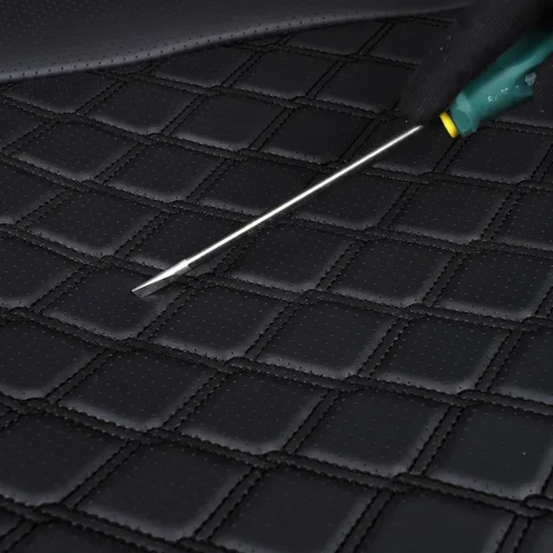 Vista 9 de Huidasource Tundra - Fundas de asiento de automóvil impermeables para la parte delantera y trasera, de cuero, protector de cojín de asiento Juego