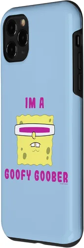 Vista 82 de Funda para iPhone 11 Pro Max Bob Esponja SquarePants I'm A Goofy Goober