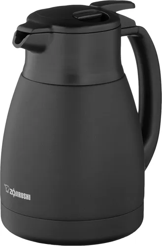 Vista 4 de Zojirushi SH-HC10BM - Jarra al vacío de acero inoxidable, 1 litro, negro mate