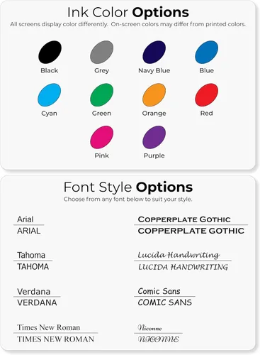 Vista 4 de Bloc de notas de color blanco impreso personalizado de 3.9 x 5.1 in. Colorido bloc de notas personalizado con el nombre de tu empresa, líneas