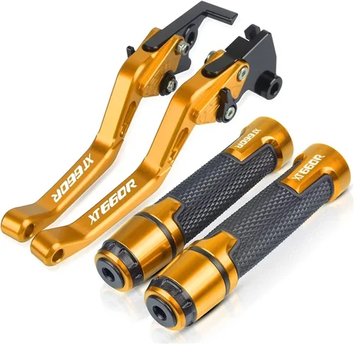 Vista 12 de Embrague de freno para Yamaha XT660 XT660R XT660X 2004-2016 Palancas de embrague de freno corto de motocicleta embrague empuñaduras agarraderas Negro