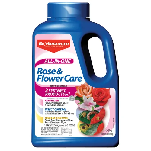 Vista 9 de BioAdvanced Fertilizante todo en uno para el cuidado de rosas y flores, concentrado, 32 onzas