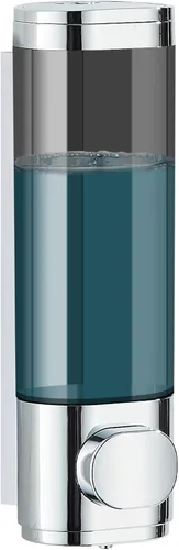 Vista 14 de Dispensador de ducha Pollock - Dispensador de champú y acondicionador sin taladro de 1 cámara para baño, de gran capacidad, negro