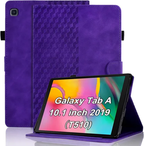 Vista 22 de Funda para Samsung Galaxy Tab S6 Lite 2024/2022/2020 de 10.4 pulgadas SM-P620/P625/P610/P613/P615/P619 de piel sintética, funda magnética con Negro