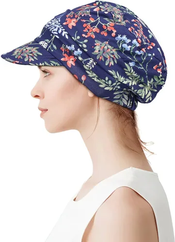Vista 4 de Alnorm Gorra de béisbol de gran tamaño de viscosa transpirable súper suave para mujer