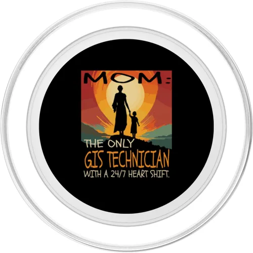 Vista 2 de GIS Technician Job & Día de la Madre diseño lindo PopSockets MagSafe PopGrip para iPhone