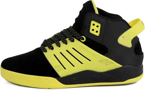 Vista 2 de Supra - Womens Skytop Iii Mid Top Shoes in BlackYellowBlack