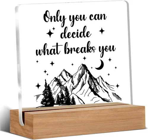 Vista 16 de Divertida placa acrílica retro de regalo para amigos, compañeros de trabajo, regalos occidentales para mujeres, hombres, mejores amigos, decoración