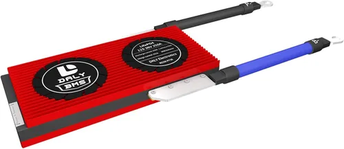Vista 9 de DALY Programable Smart BMS Lifepo4 12S 36V 30A LiFePO4 Tablero de protección de batería con cables de equilibrio Comunicación UART para convertidor