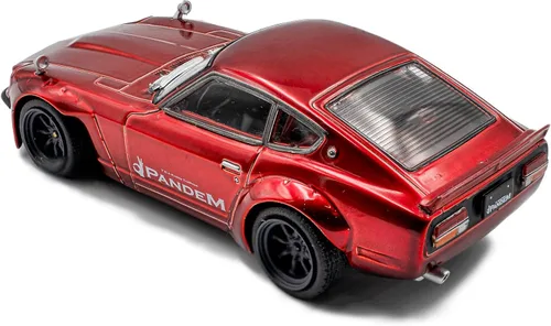 Vista 7 de Solido 1:43 Escala Pandem 240Z Rojo 1973 Diecast Model Car S4316302