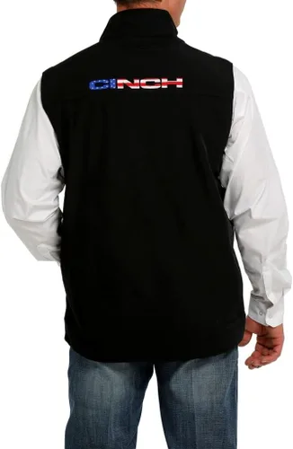 Vista 2 de Cinch Chaleco negro oculto para hombre