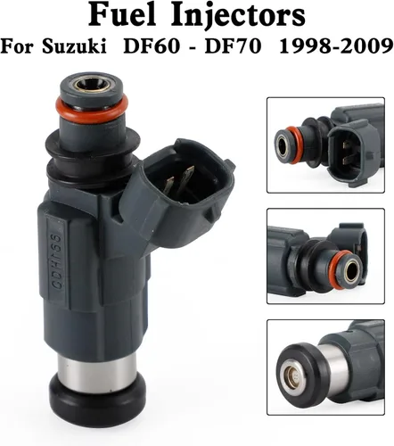 Vista 6 de 1 inyectores de combustible aptos para Suzuki DF60 - DF70 1998-2009, inyector de combustible reemplaza a 15710-66D00, CDH-166