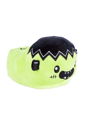 Vista 4 de Pantuflas de Frankenstein para Adultos Multicolor