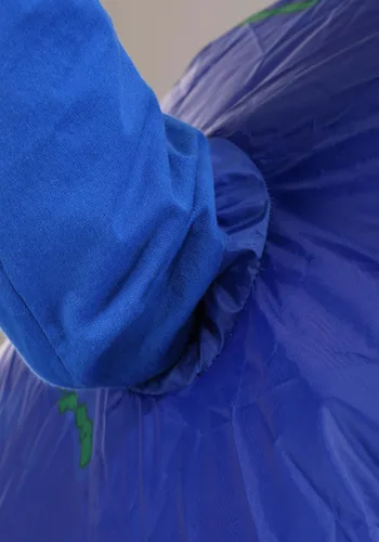 Vista 4 de Disfraz Inflable de Tierra para Adultos Multicolor