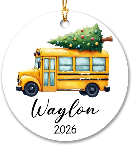 Vista 13 de Adorno de tren de Navidad, adorno de tren personalizado para decoración de árbol de Navidad, adorno personalizado de tren de amor para niños