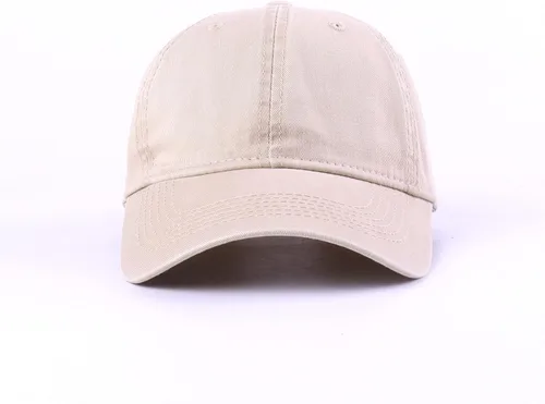 Vista 2 de LANGZHEN Unisex Baseball Cap 100% Cotton Fits Men Women Washed Denim Adjustable Dad Hat