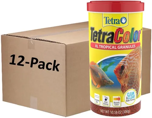 Vista 9 de TetraColor XL Gránulos Tropicales con Potenciador de Color Natural, 2.65 Oz