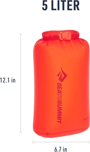 Vista 7 de Sea to Summit Ultra-Sil Dry Bag, Ultralight Waterproof Dry Storage Anaranjado