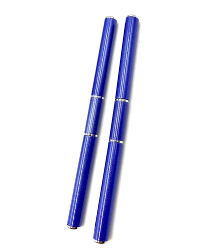 Vista 3 de Paquete de 2 cepillos de poligel y recogedor de doble punta 2 en 1, diseño de acero inoxidable, cepillo de uñas de gel de poligel, herramienta