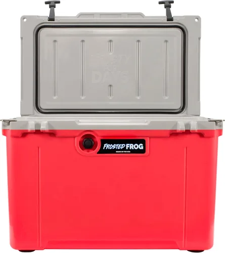 Vista 2 de Frosted Frog Enfriador duro de 54 cuartos de galón, ligero, fabricado en EE