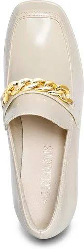 Vista 5 de DREAM PAIRS Mocasines de plataforma para mujer con tacón grueso de bloque, cómodos zapatos sin cordones