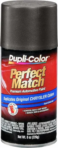 Vista 219 de Dupli-Color EBCC04177 Perfect Match Pintura en Aerosol Automotriz – Chrysler Bright Platinum Metallic, PS4/MS4 – Lata de Aerosol de 8 oz